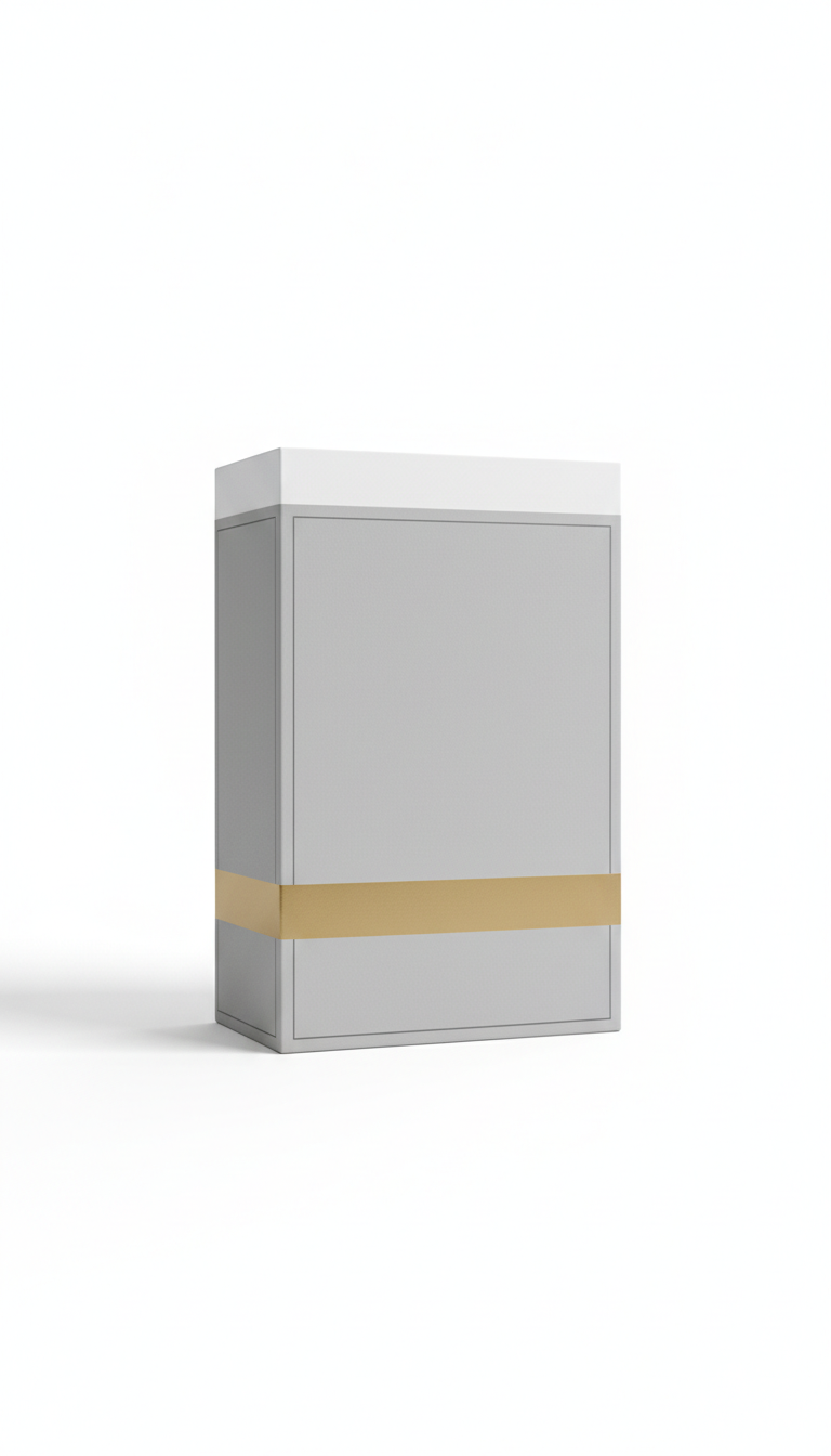 Minimalist Box Subtle Embossed Detail