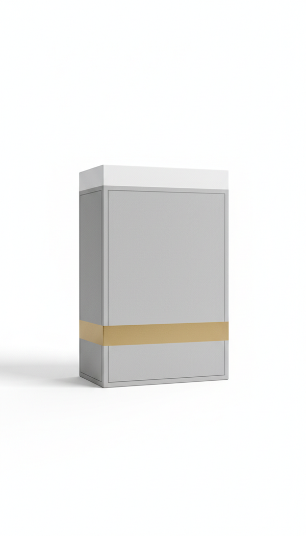 Minimalist Box Subtle Embossed Detail